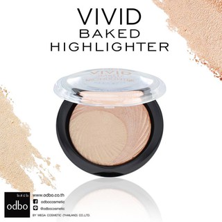 🌟 ไฮไลท์ โอดีบีโอ ODBO VIVID BAKED HILIGHTER OD106