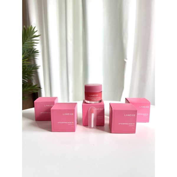LANEIGE Lip Sleeping Mask Berry 🍓 ของแท้ 💯❗️** หมดอายุ12.2024**