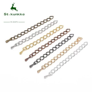 โทน ขั้วต่อโซ่หาง - สีเงิน/ทอง (20 ชิ้น/ล็อต 50 มม. x 70 มม.)