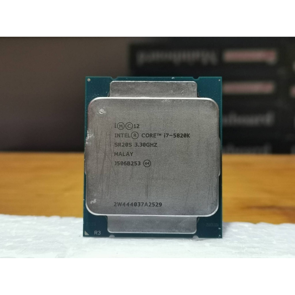 Intel Core I7-5820K Haswell-E 6-Core 3.3GHz Processore (Ricondizionato Certificato) LGA 2011-v3 - 4