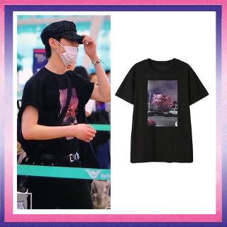 เสื้อยืดแขนสั้นพิมพ์ลาย KPOP GOT 7 Cui rongzai