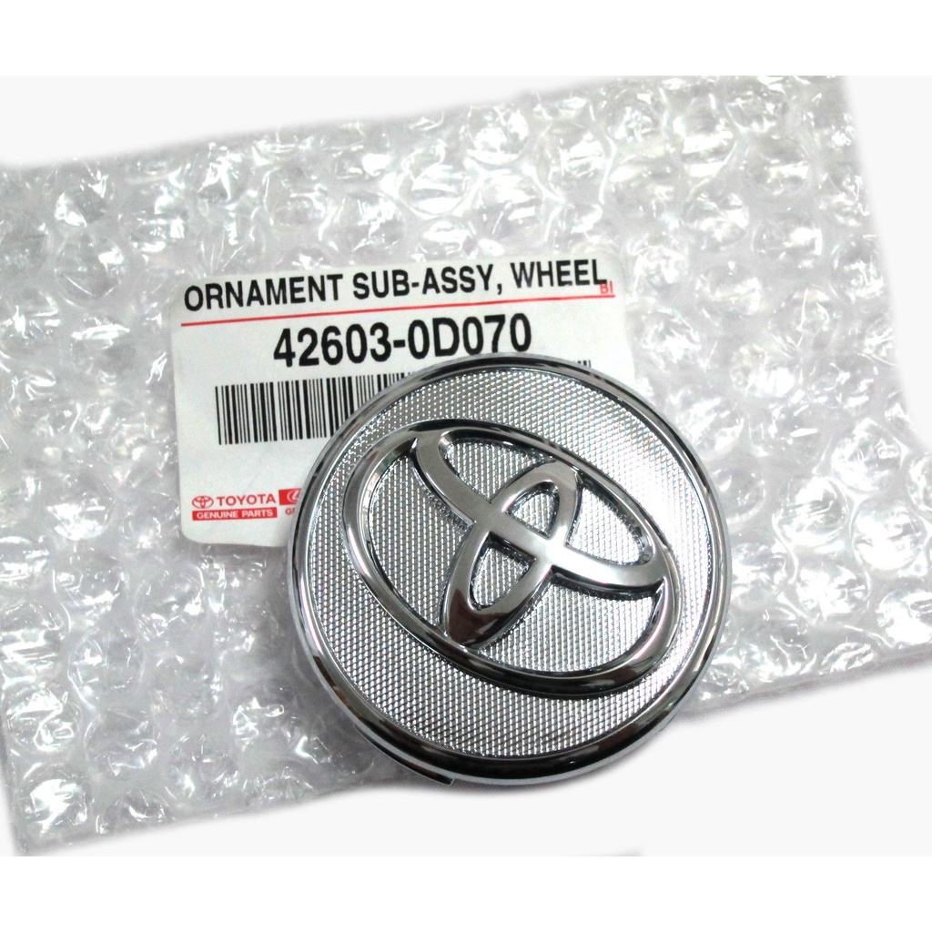 4PCS ฝาครอบดุมล้อสําหรับ TOYOTA RIM CAP สําหรับ VIOS และ ALTIS 42603-0D070