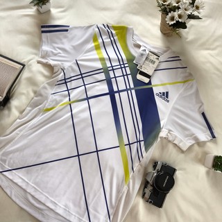 เสื้อเทนนิส ADIDAS MEN (WHITE) ของแท้100%