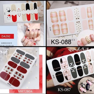 💅🏻 สติ๊กเกอร์ติดเล็บ 3D พร้อมส่ง