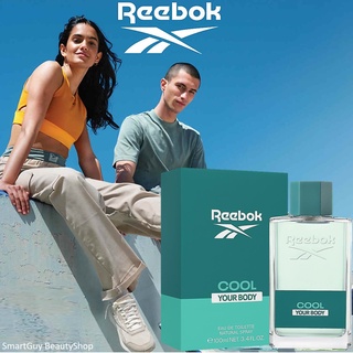 Reebok Cool Your Body For Him Eau De Toilette 100ml น้ำหอมสำหรับผู้ชายกลิ่นหอมพิเศษจากรีบ็อครับประกันลิขสิทธิ์แท้