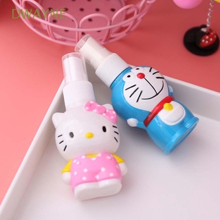 DWAYNE Cute Spray Bottle Travel Refillable Bottle Cosmetic Bottle Portable 50ml Cartoon Plastic Spray Atomizer Empty Bottling