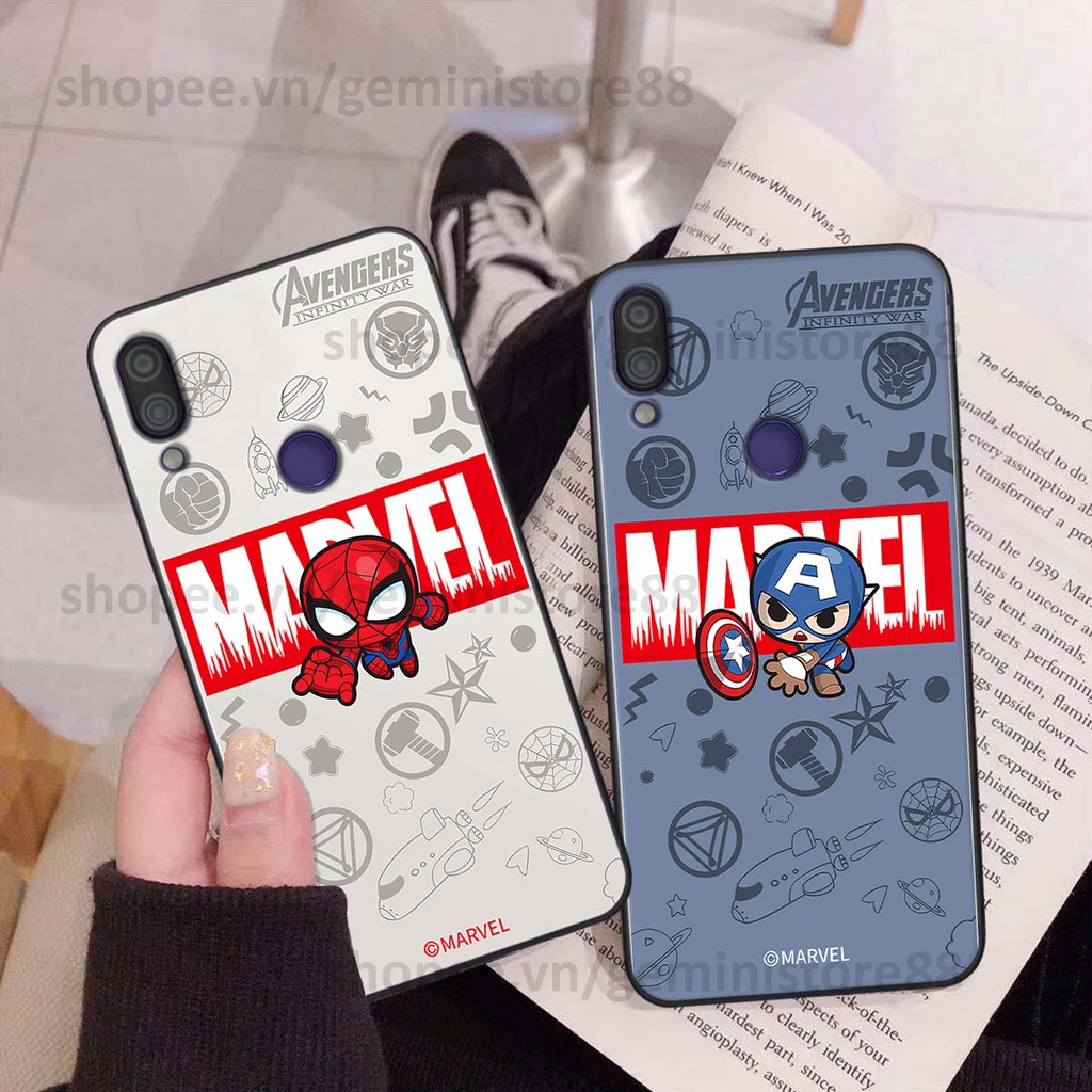 Xiaomi Redmi Note 7 Case Superhero mar.vel,เวนเจอร ์ สทีม,บุคลิกภาพกีฬาที ่ มีประสิทธิภาพ