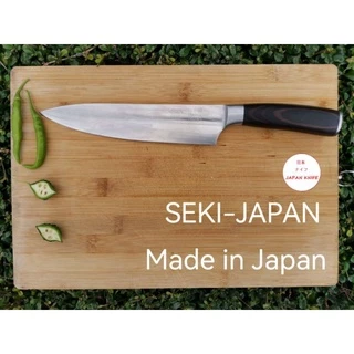 J24มีดเชฟญี่ปุ่น SEKI-JAPAN / มีดญี่ปุ่นลายดามัสกัส /มีเชฟ8นิ้วลายดามัสกัส