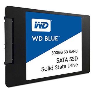 SSD 500GB WD Blue (WDS500G3B0A-SATA-3DNAN) Warranty 5 Years