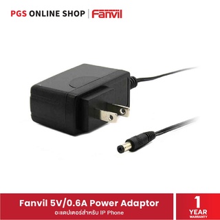 Fanvil 5V/0.6A Power Adaptor อะแดปเตอร์สำหรับ IP Phone