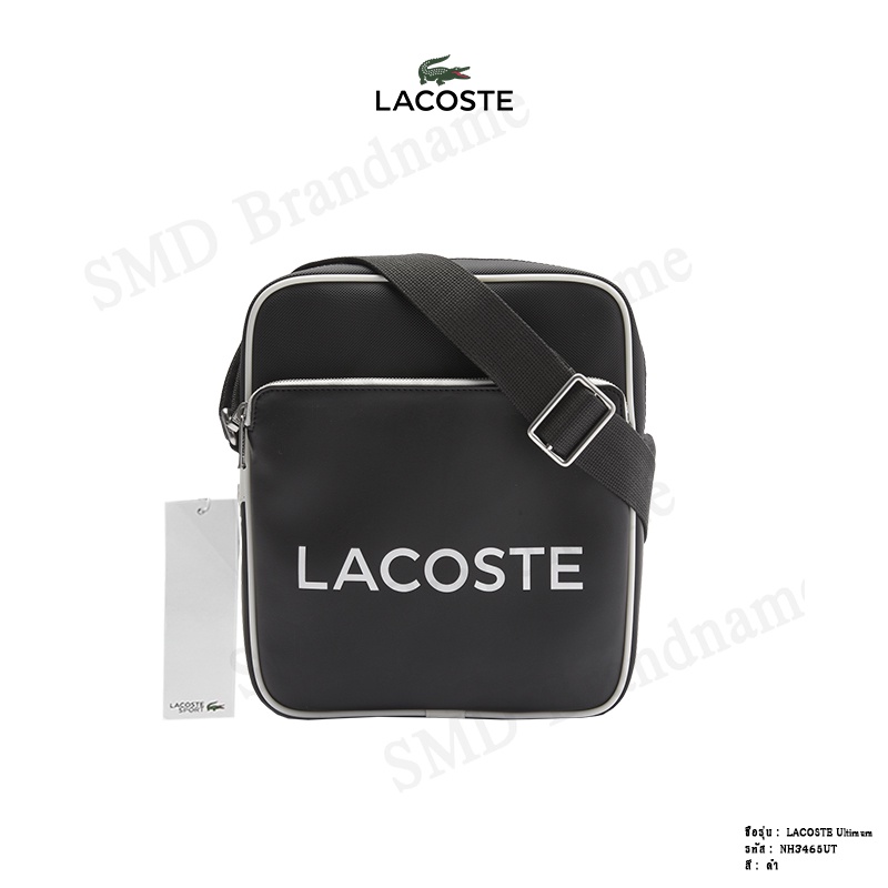 LACOSTE กระเป๋าสะพายข้างลาคอสท์ รุ่น LACOSTE Ultimum สำหรับคุณผู้ชาย Code: NH3465UT