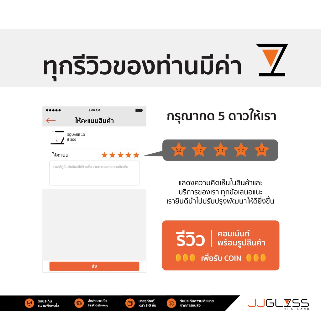 JJGLASS - (Ocean) P01641 Kenya Cappuccino Cup 1 กล่อง (6 ใบ) - แก้วกาแฟคาปูชิโน่มีหู แก้วโอเชี่ยนกลาสขนาด 8 1/2 ออนซ์ - รูปที่ 2