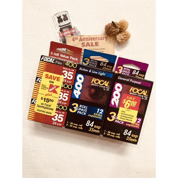 [Focal KMart 200 - 400 โดย 3M] - READ DESCRIPTION | ฟิล์ม 135 24 แบบ & 36 แบบ ฟิล์ม วันที่