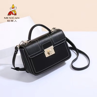 [SALE 50%]MEXICAN Shoulder Bag  belt shoulder bag กระเป๋าสะพายไหล่ Real cowhide material