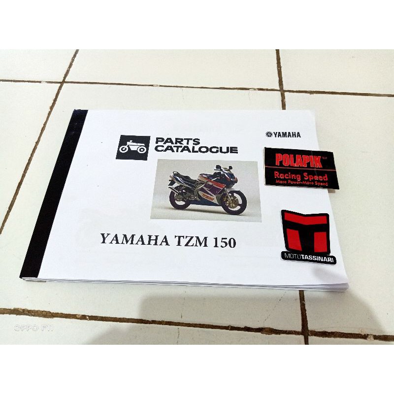 Yamaha Tzm 150 catalog book Yamaha Tzm 150 catalog Yamaha Tzm 150 catalog part book