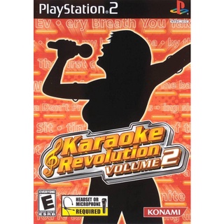 Karaoke Revolution Volume 2 (USA) PS2 แผ่นเกมps2 แผ่นไรท์ เกมเพทู