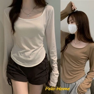 เสื้อยืดมีสีไห้เลือก เสื้อเเขนยาวพร้อมส่งราคาถูก