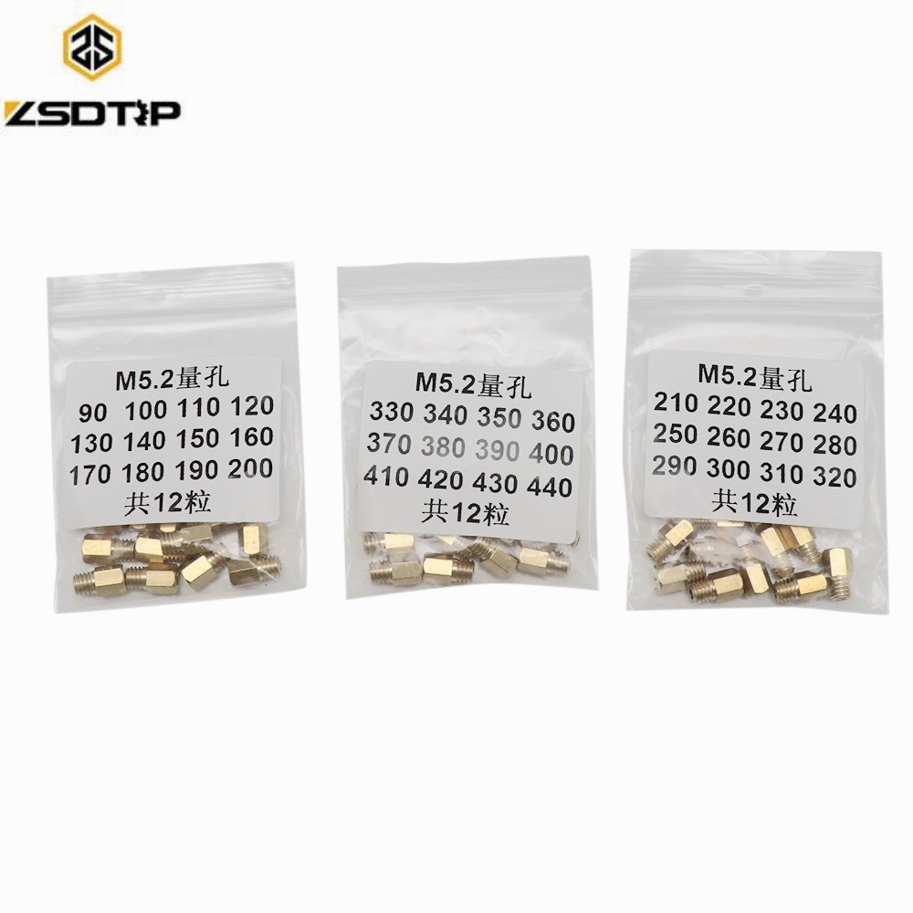 Zsdtrp คาร์บูเรเตอร์ทองเหลืองหกเหลี่ยม 4/042 Main Jet Tm24 27 28 สําหรับ Mikuni Vm/Tm/Tmx คาร์บูเรเต