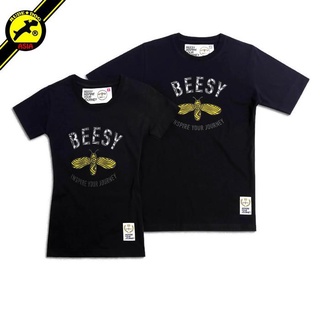 Beesy T-shirt เสื้อยืด รุ่น Freeway (ผู้ชาย) แฟชั่น คอกลม ลายสกรีน ผ้าฝ้าย cotton ฟอกนุ่ม ไซส์