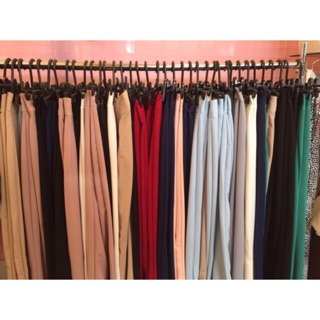 Hanako long trousers ขากระบอก หนานุ่ม  มีหลายสีและไซส์