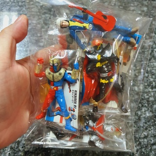 Bandai Gashapon Kikaider Hakaider Set of 5 Action Figure