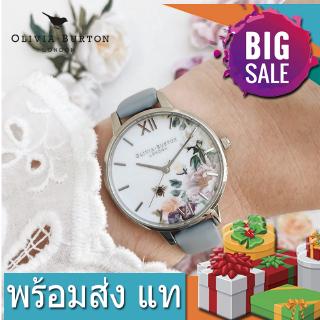 พร้อมส่ง แท  Olivia Burton นาฬิกา เข็มขัดสวนบุคลิกภาพสดและสง่างาม Fanshion OB watch ผู้หญิง