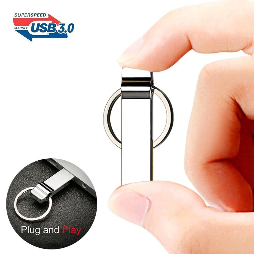 HP 2TB แฟลชไดรฟ์ OTG Flash Drive Waterproof Pendirive U Disk Metal ...