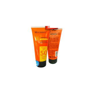 โปรโมชั่น : Rtพร้อมส่ง กันแดด กันแดดหน้า กันแดดตัว My Choice Spf50PA วิตามินอี ของแท้ 100% กันแดด ผิวไม่คล้ำ สูตรใหม่ล่าสุด