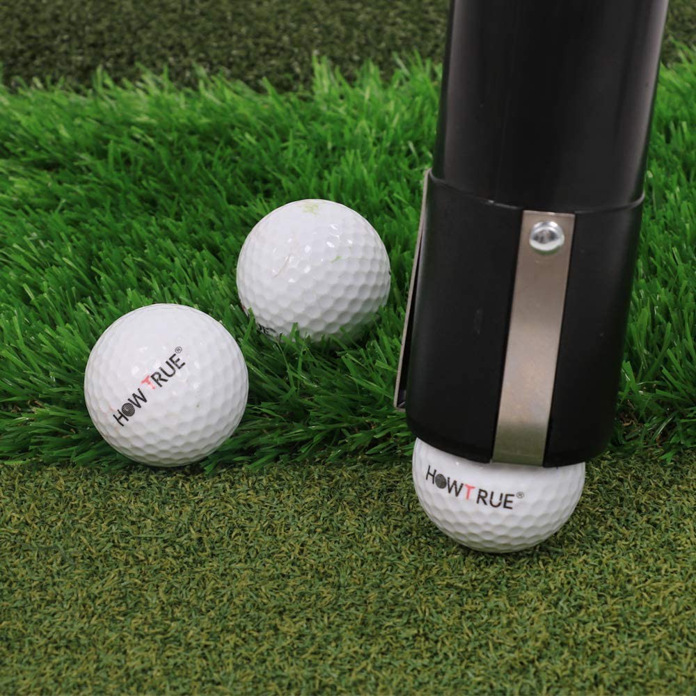 ของกอล์ฟ HOW TRUE Golf Ball Retriever, Portable Shag Bag Golf Ball Pick
