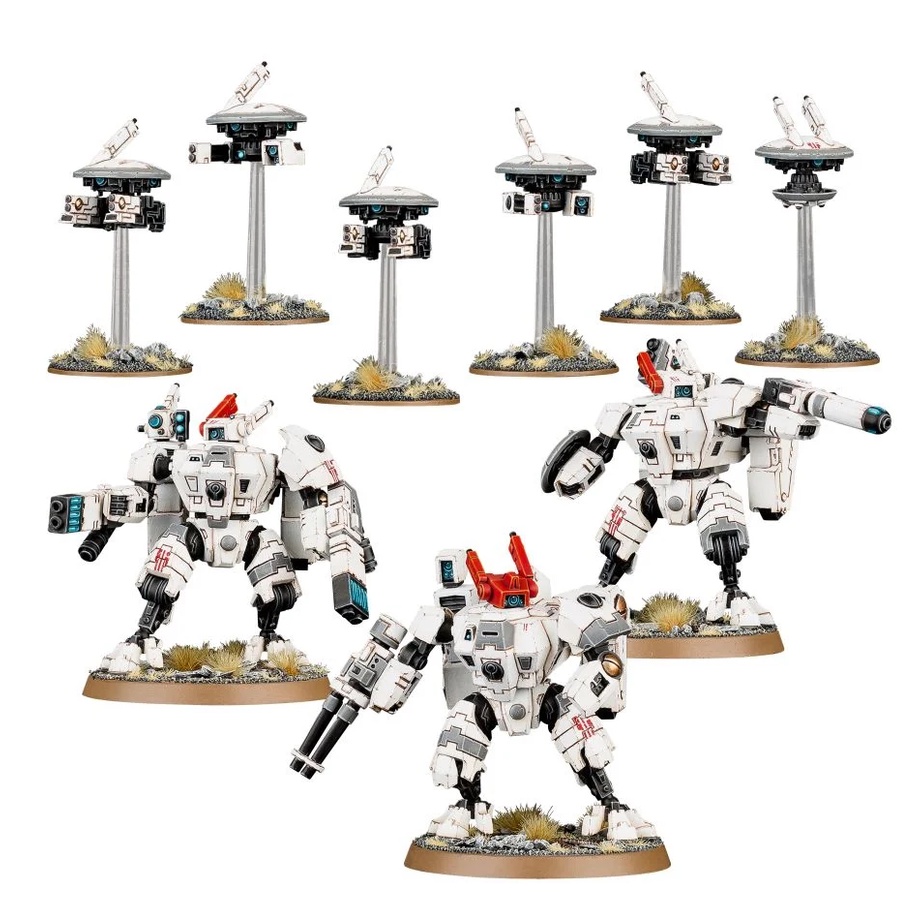 Tau Empire Crisis Battlesuits Warhammer 40000 - Magic.cauldron ...