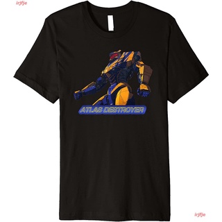 2021 Atlas Destroyer - Pacific Rim The Black - Jaeger Hero Premium T-Shirt เสื้อยืด ดพิมพ์ลาย ดผ้าเด้ง คอกลม cotton แฟชั