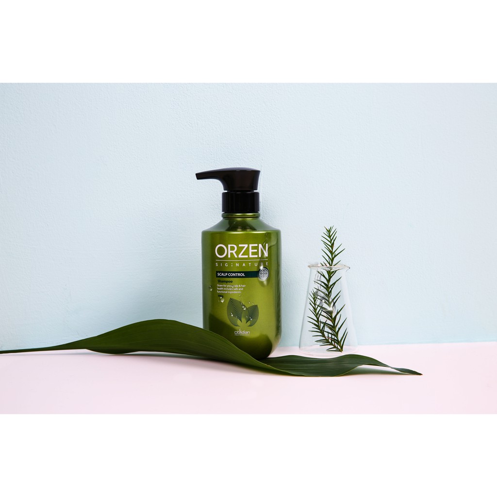 แชมพูออร์แกนิกออลเจนซิคเนเจอร์สแคลพคอนโทรล แชมพูORZEN SIGNATURE SCALP CONTROL&ORGAHEALING DEEP MASK