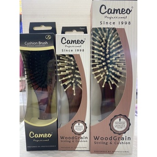 หวี แปรง  Cameo  Brush เน้นคุณภาพของวัสดุเป็นอย่างดี แปรงหวีผม เกล้าผม