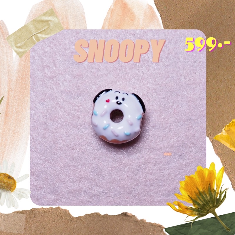 pandora ชาร์มsnoopy charlieใส่pandoraได้(ราคาต่อชิ้น)