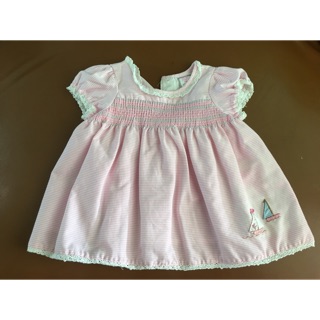 ชุดเด็กสีชมพู - Pink Baby Girl Dress