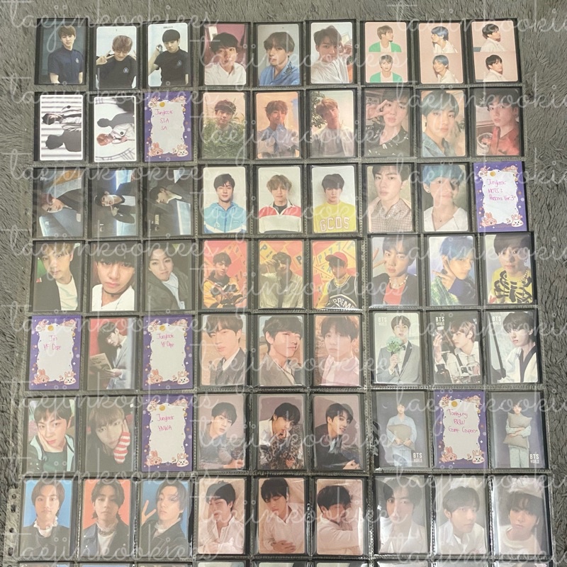 Photocard BTS Jin Taehyung Jungkook ORUL SLA SA DNW HYYH HER LOV TEAR Y PERSONA 2 3 4 JK Vsamantha