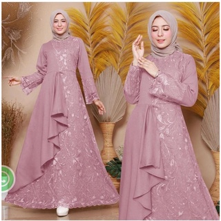 Zolana DRESS Material MIX Can Women GAMIS (ไม่รวม HIJAB) ชุดเดรสลําลอง สไตล์มุสลิม สําหรับผู้หญิงมุสลิม 2022