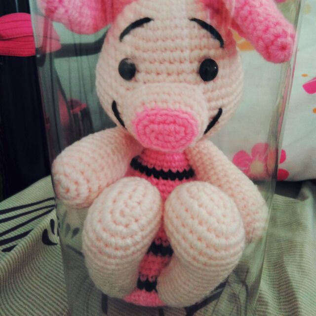 ตุ๊กตาไหมพรม Piglet