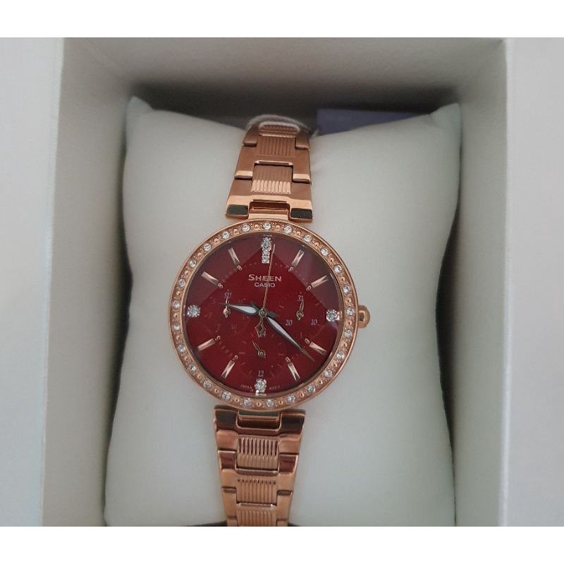 นาฬิกาข้อมือคุณผู้หญิง Casio Sheen แท้