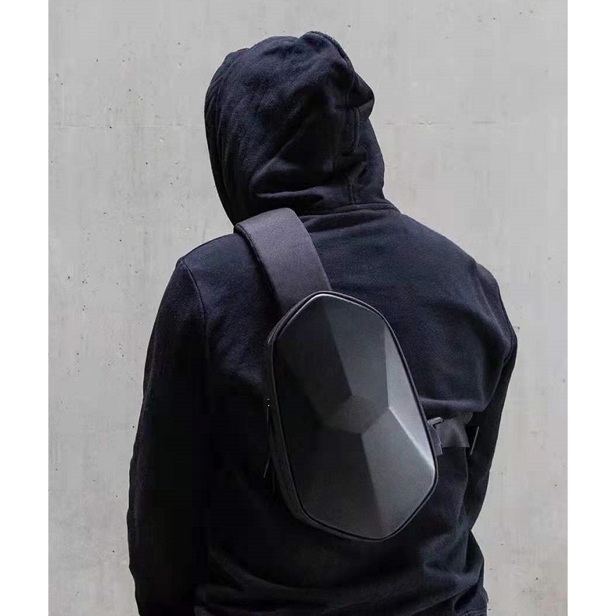 Xiaomi BEABORN polyhedron PU Backpack Bag Waterproof Colorful Leisure