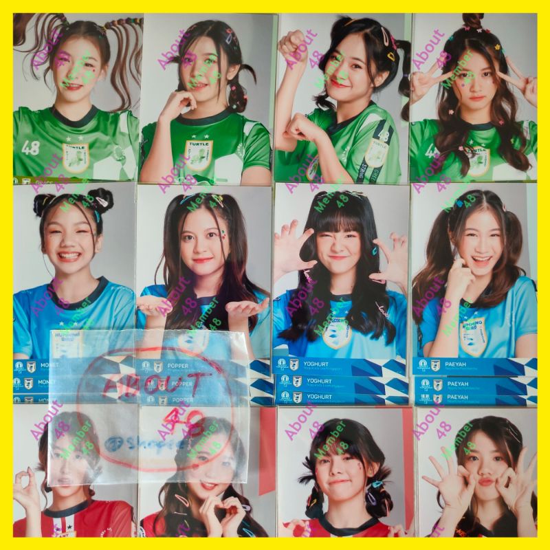 กีฬาสี อนุบาล48 คอมพ์ 3ใบ รุ่น3 (3/4) BNK48 ปาเอญ่า ฮูพ เฟม แพนเค้ก โยเกิร์ต Bnk Photoset Comp