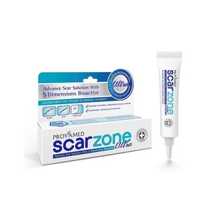 Provamed Scarzone Ultra 10 g ครีมลดเลือนรอยแผลเป็น แผลนูน รอยบาด รอยแผลคล้ำ