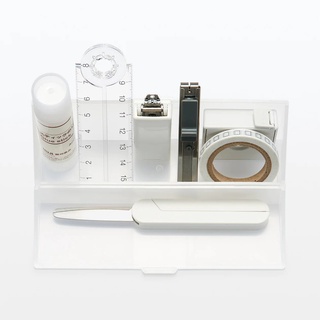 MUJI (มูจิ) กล่องเก็บอุปกรณ์เครื่องเขียน Polypropylene office accessory box