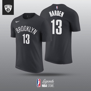 เสื้อยืดบาสเก็ตบอล NBA BROOKLYN NETS No.13 James Harden Icon - Statement - Association รุ่น City