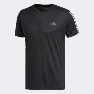 ของแท้100% เสื้อยืด Adidas Running 3T Black