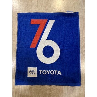 2021 NBA  Philadelphia 76ers Home Court Rally Towel SGA Blue (ปี2021)