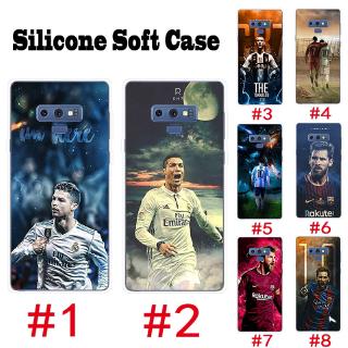 เคสโทรศัพท์มือถือ Samsung Note 8 9 Note8 Note9 ปลอก TPU อ่อน C.Ronaldo Messi