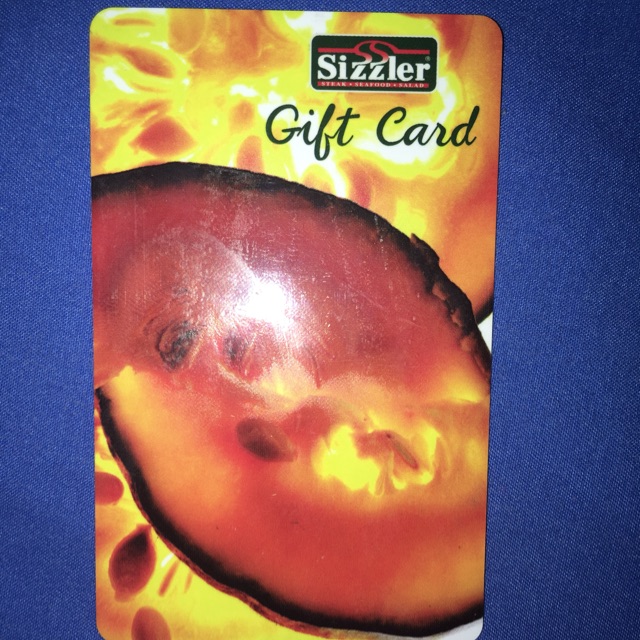 บัตรเงินสด Sizzler 500฿