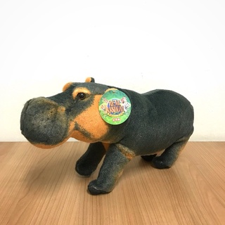 ตุ๊กตาฮิปโป ฮิปโปโปเตมัส ตุ๊กตาสัตว์เหมือน สัตว์ทวีปแอฟริกา Hippo Plush Toys, Hippopotamus plush toy WWF Hippo Hippo