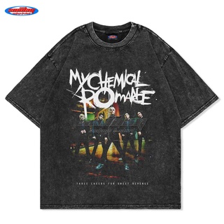 เสื้อยืด พิมพ์ลาย My CHEMICAL ROMANCE OVERSIZE WASHING สําหรับผู้ชาย | เสื้อเชิ้ต ขนาดใหญ่ | เสื้อยืด พิมพ์ลายซักผ้า | ห